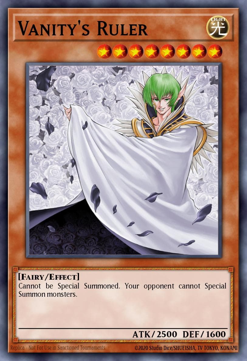 Vanity's Ruler Duel Overload card