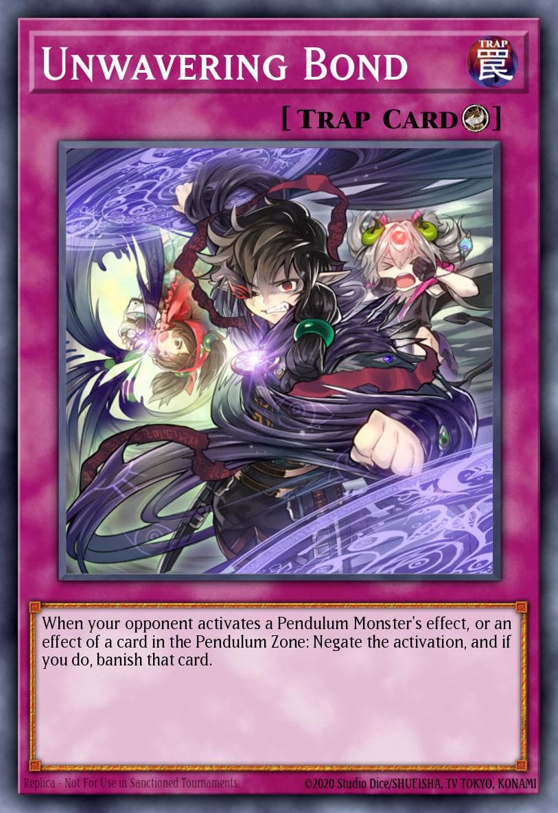 Unwavering Bond Pendulum Evolution card