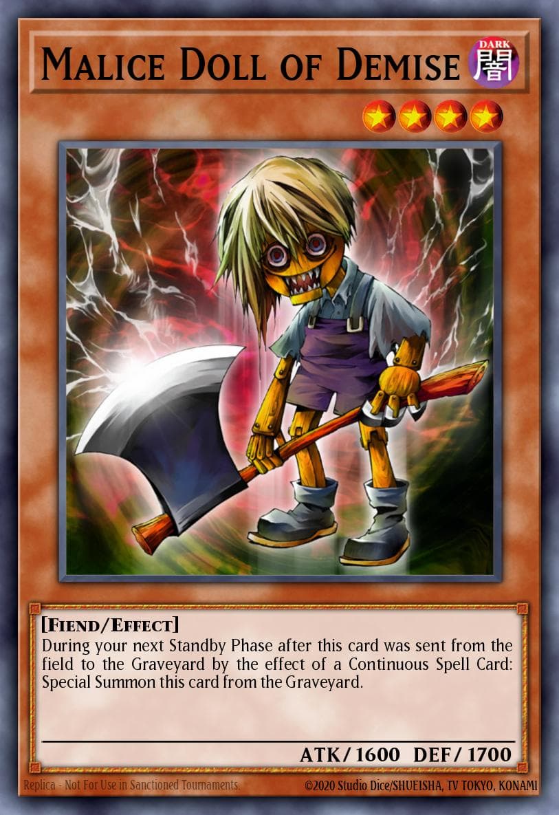 Malice Doll of Demise Dark Revelation Volume 3 card