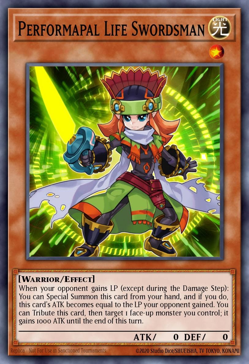 Performapal Life Swordsman 2017 Mega-Tin Mega Pack card