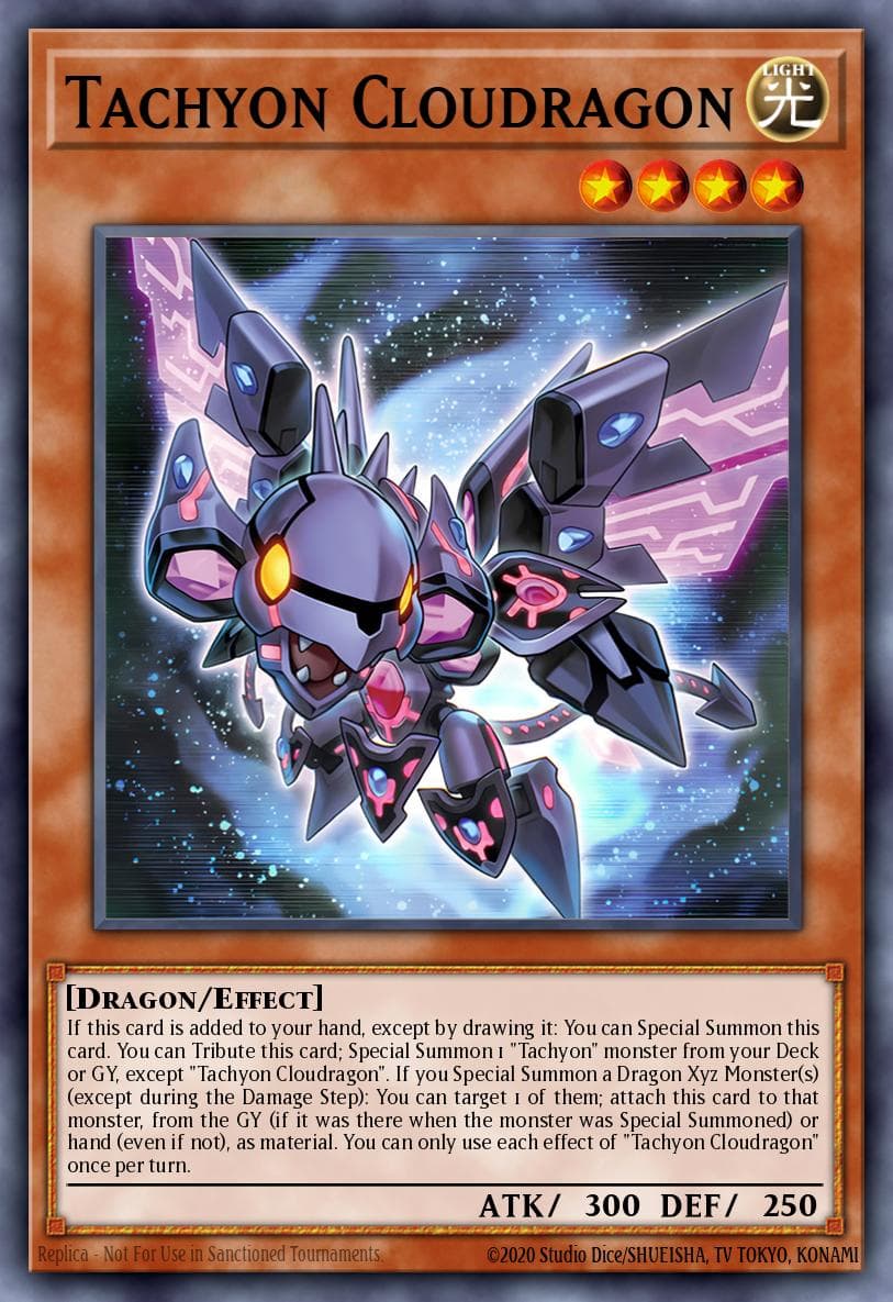 Tachyon Cloudragon Maze of the Master card