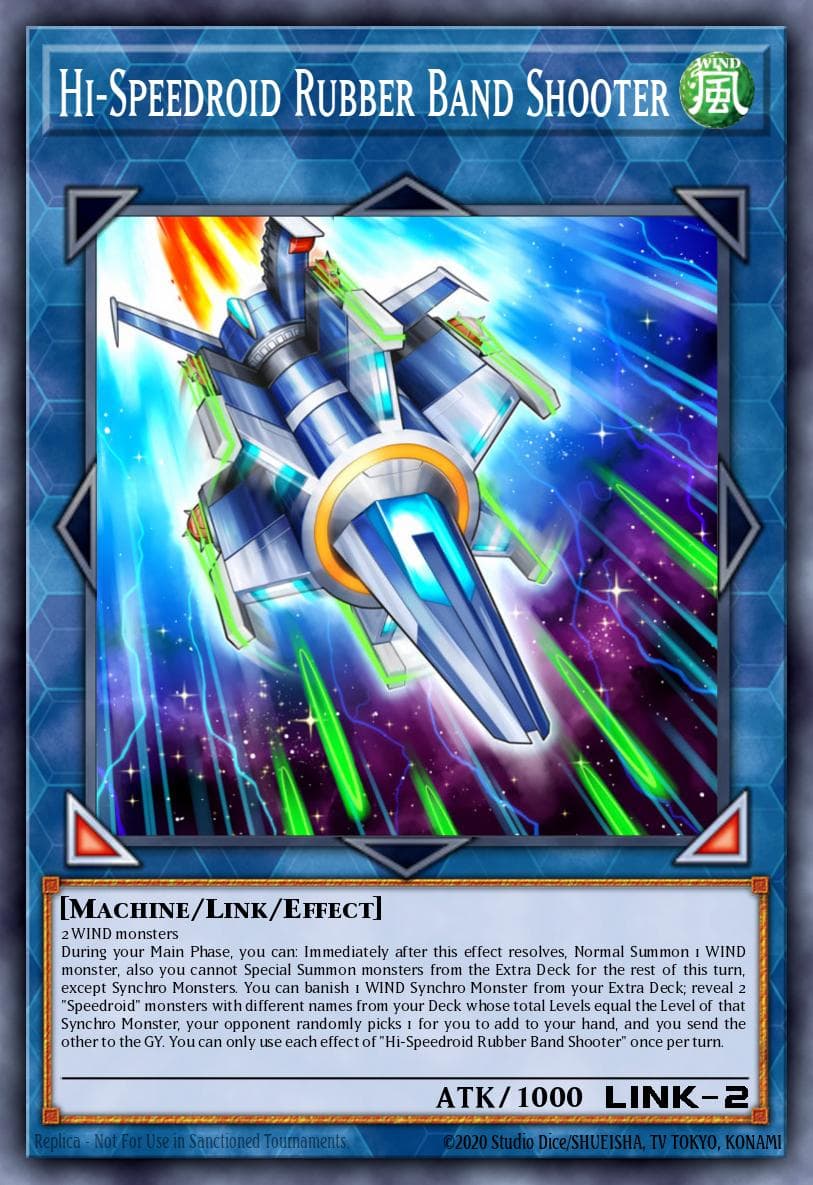 Hi-Speedroid Rubber Band Shooter Battles of Legend: Chapter 1 card