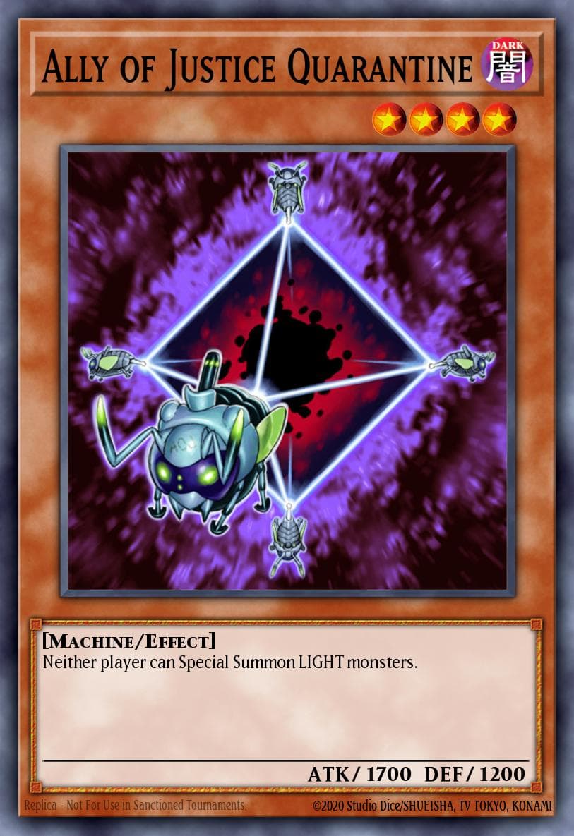 Ally of Justice Quarantine Hidden Arsenal 3 card