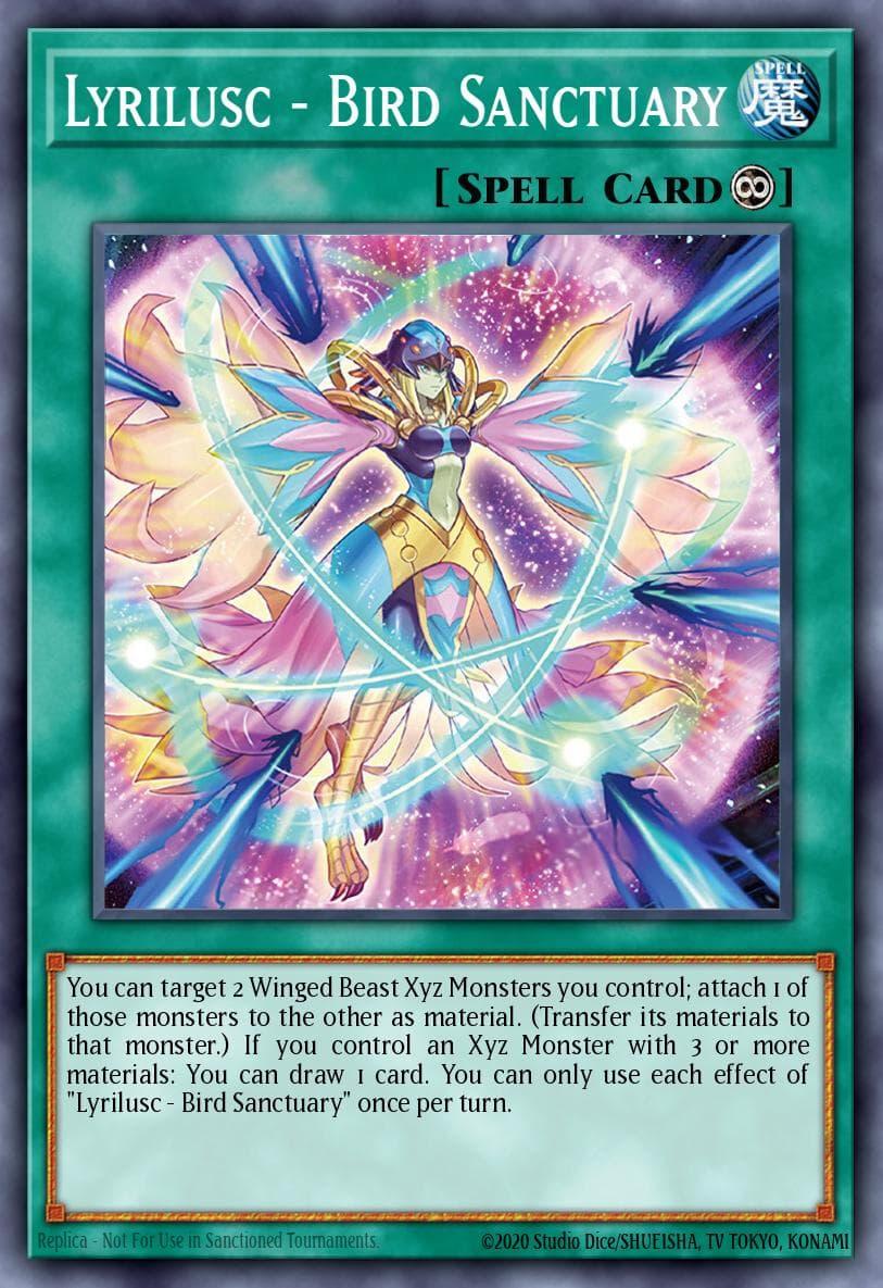 Lyrilusc - Bird Sanctuary Legendary Duelists: Synchro Storm card