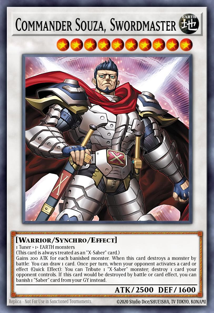 Commander Souza, Swordmaster Legendary Modern Decks 2026 card