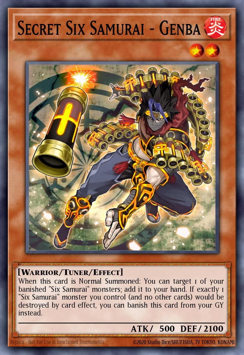 Secret Six Samurai - Genba Spirit Warriors card