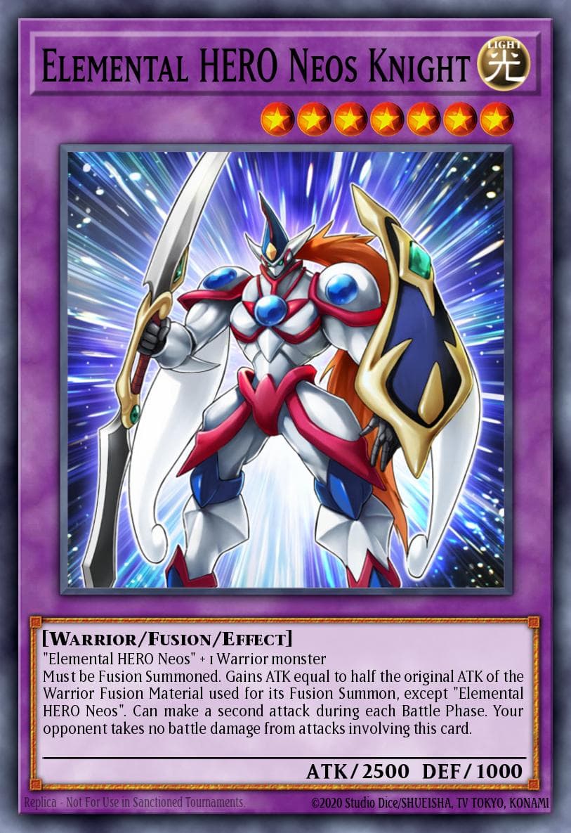 Elemental HERO Neos Knight Battles of Legend: Chapter 1 card