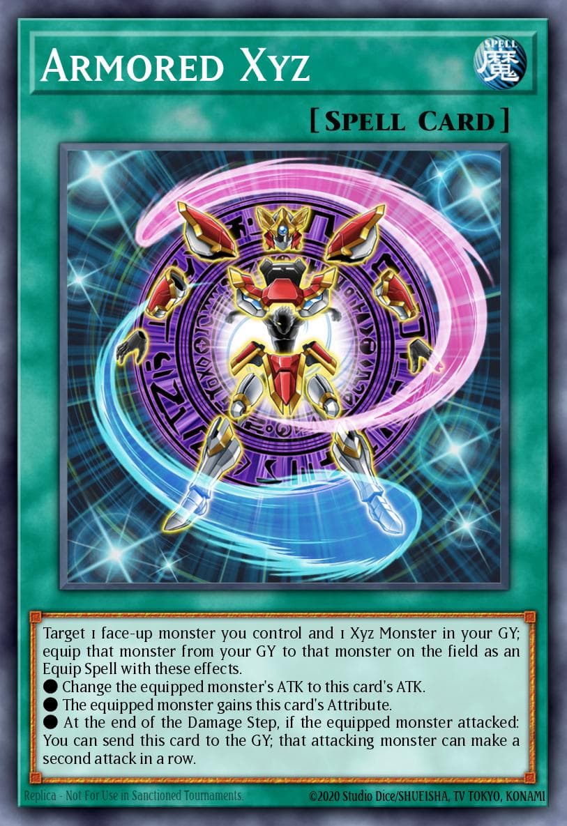 Armored Xyz Maze of Millennia card