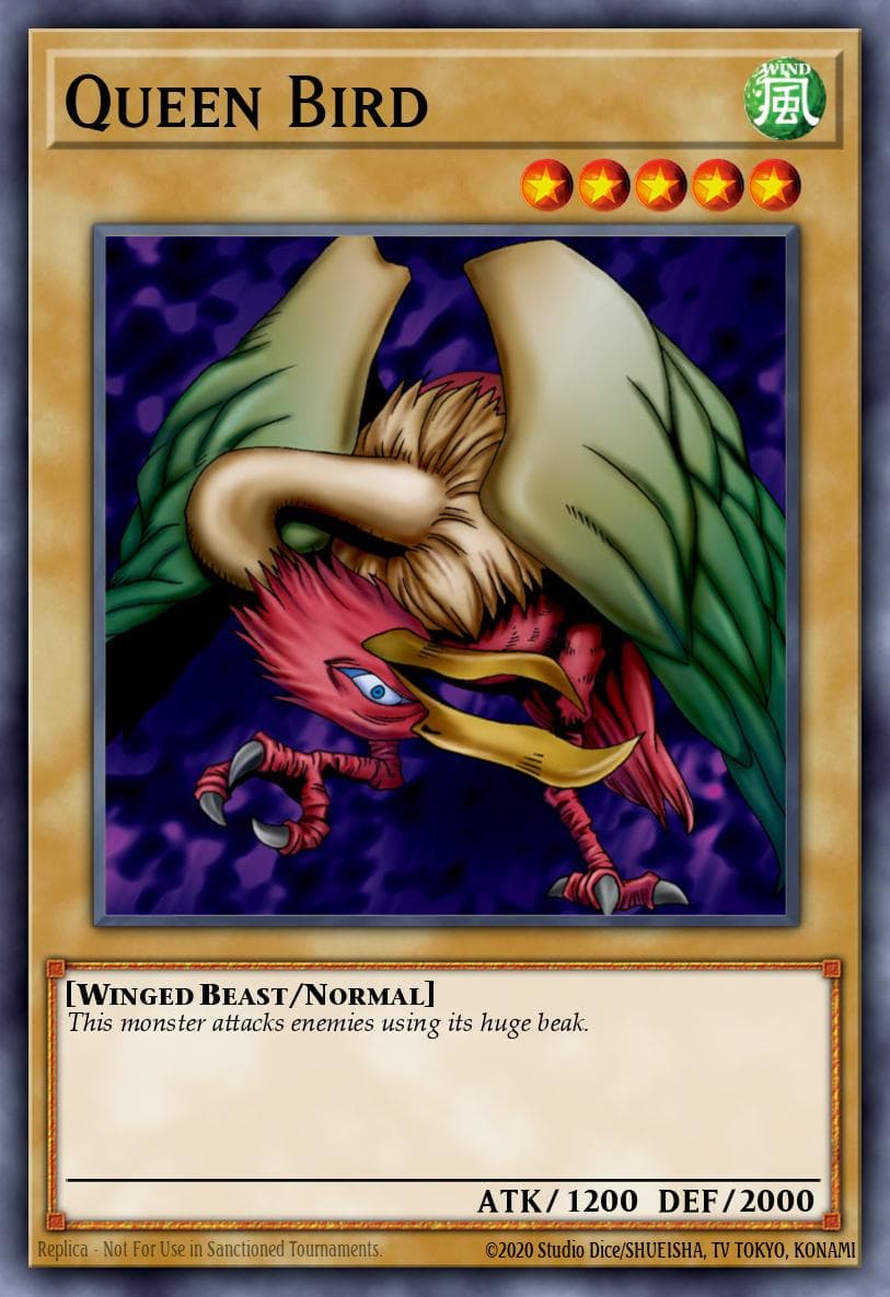 Queen Bird Spell Ruler card