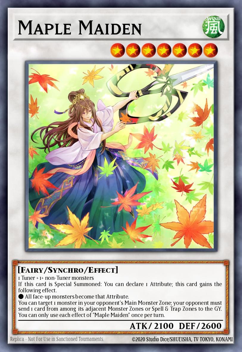 Maple Maiden Battle of Chaos card
