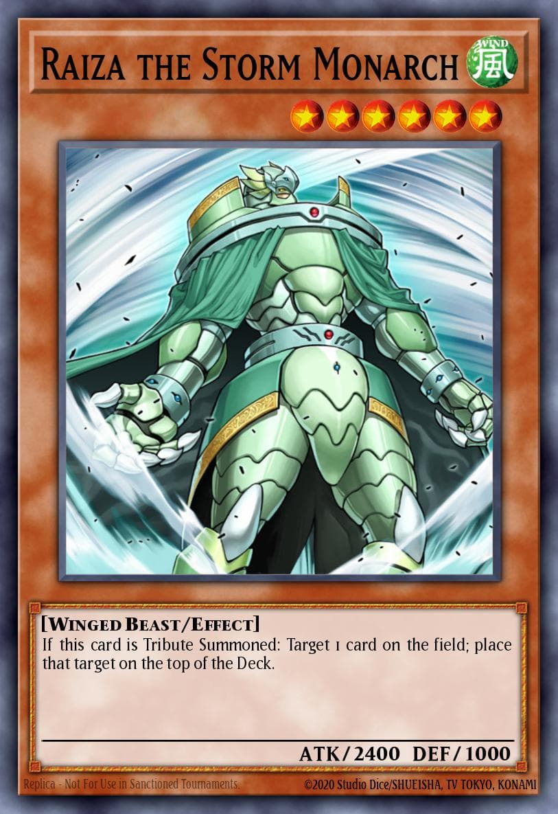 Raiza the Storm Monarch Force of the Breaker: Special Edition card