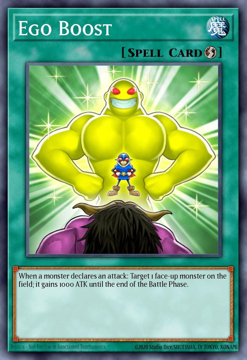 Ego Boost Super Starter: V for Victory card