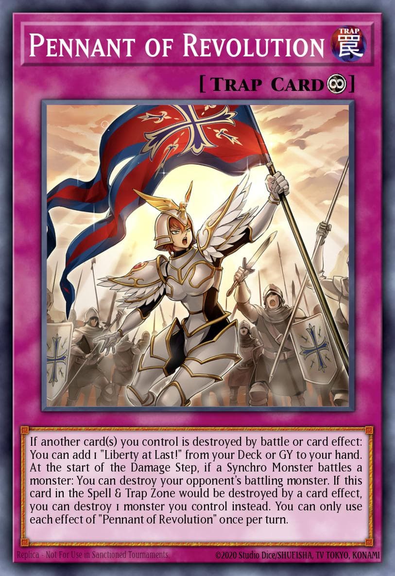 Pennant of Revolution Legendary Duelists: Synchro Storm card