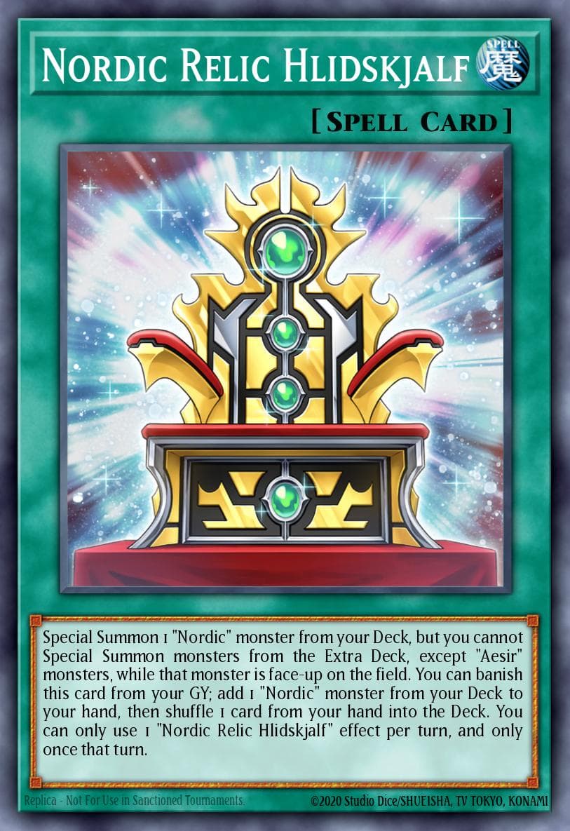 Nordic Relic Hlidskjalf Battle of Chaos card