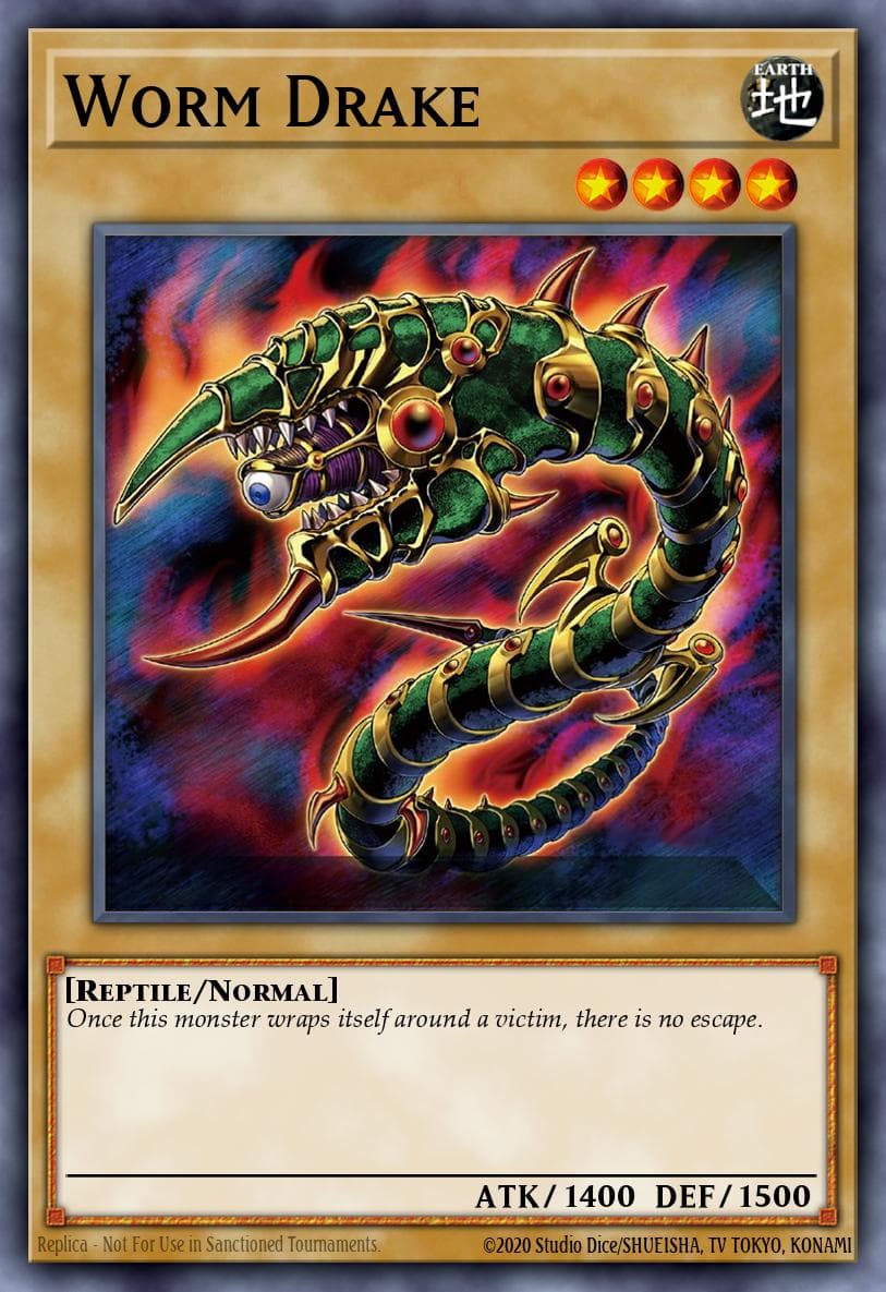 Worm Drake Labyrinth of Nightmare card