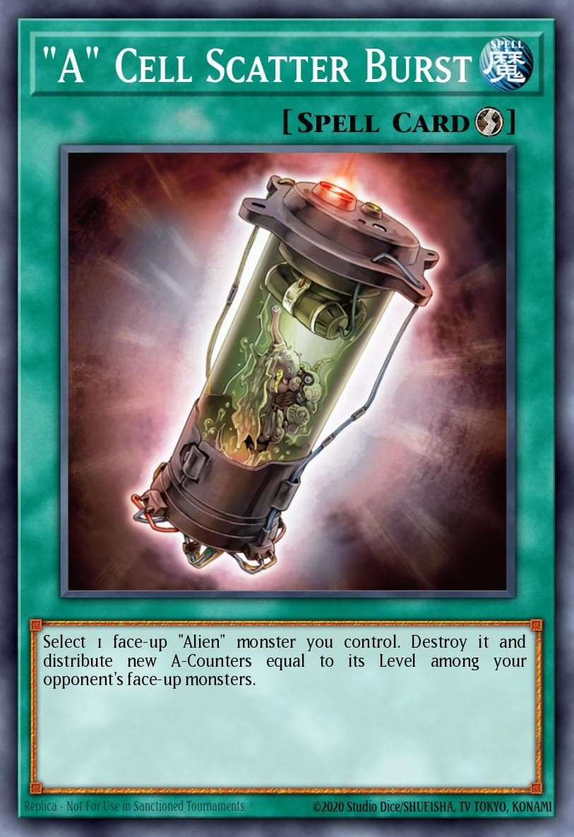 "A" Cell Scatter Burst Strike of Neos: Special Edition card