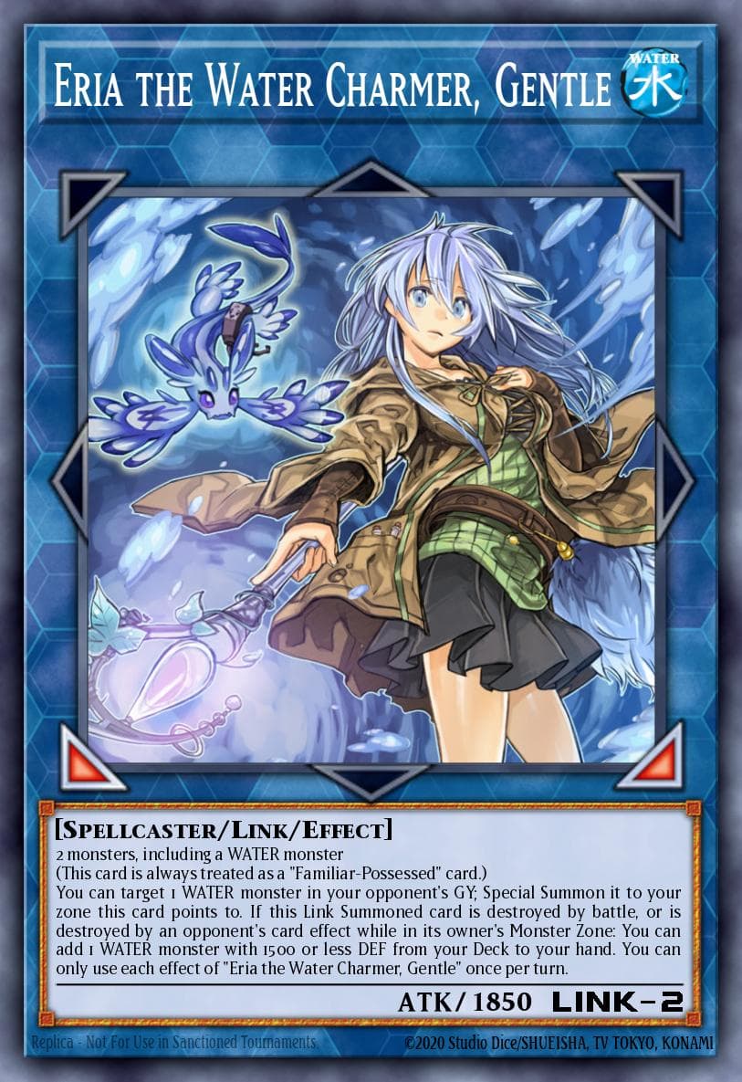 Eria the Water Charmer, Gentle THE CHRONICLES DECK: Spirit Charmers (All-Foil Edition) card