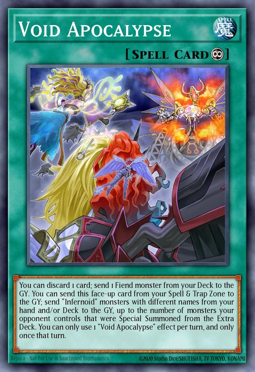 Void Apocalypse Eternity Code Premiere! promotional card card