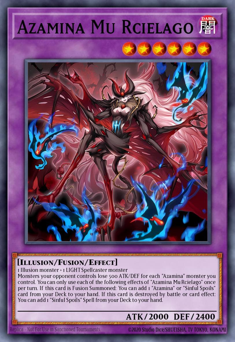 Azamina Mu Rcielago Rage of the Abyss card