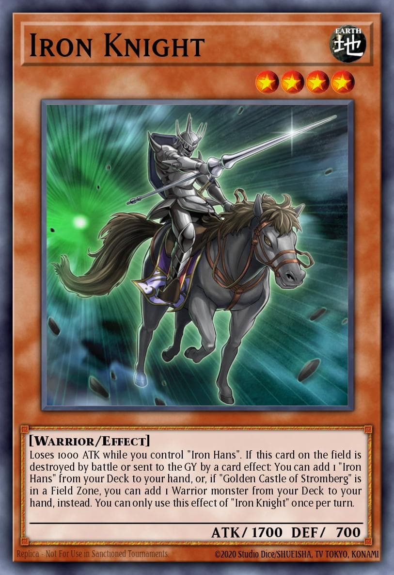 Iron Knight Battles of Legend: Relentless Revenge card