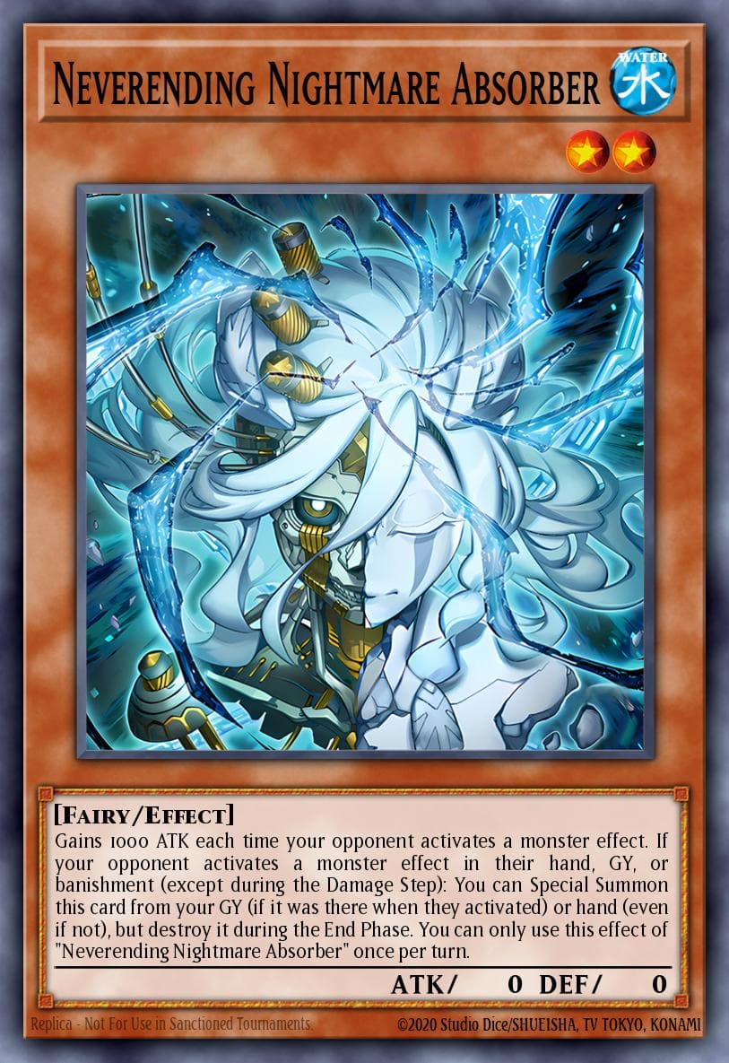 Neverending Nightmare Absorber Rage of the Abyss card