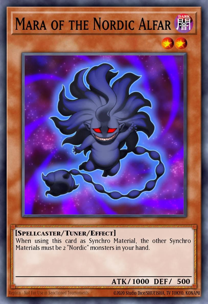 Mara of the Nordic Alfar Extreme Victory Sneak Peek Participation Card card