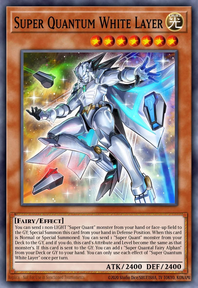 Super Quantum White Layer Dark Neostorm Special Edition card