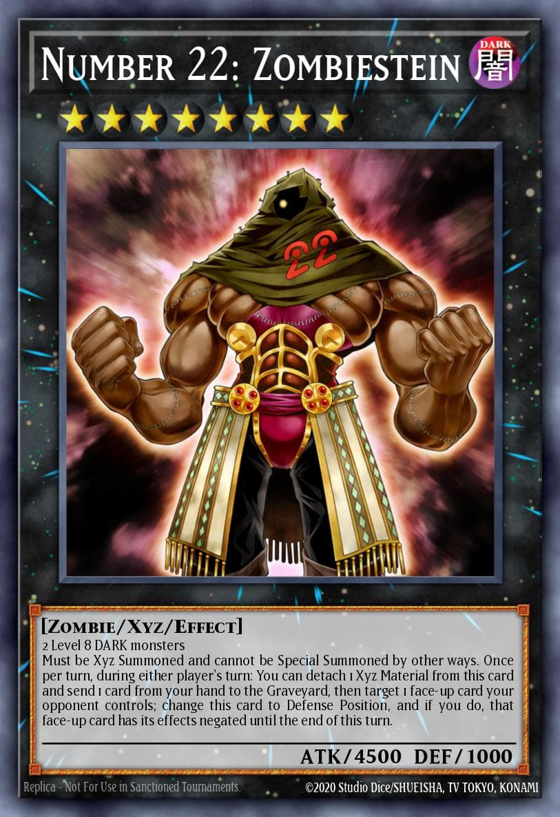 Number 22: Zombiestein OTS Tournament Pack 20 card