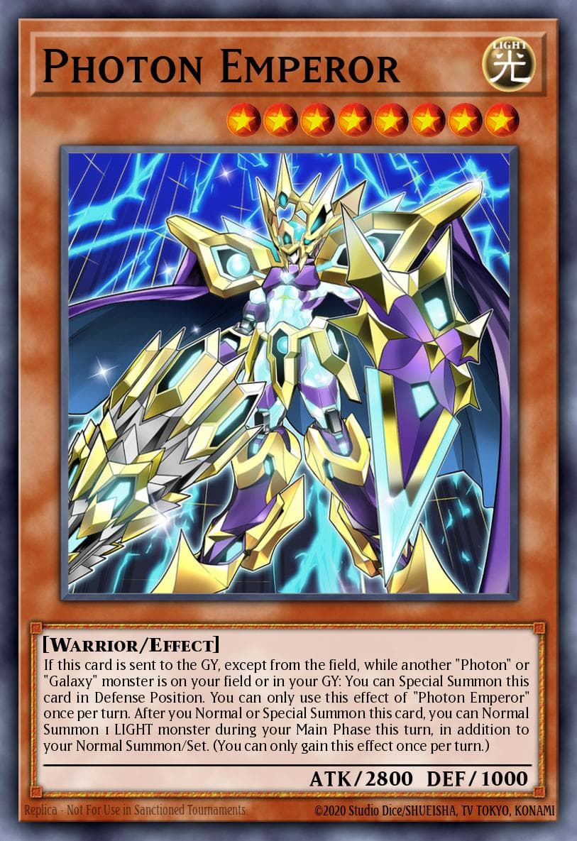 Photon Emperor 25th Anniversary Tin: Dueling Mirrors card