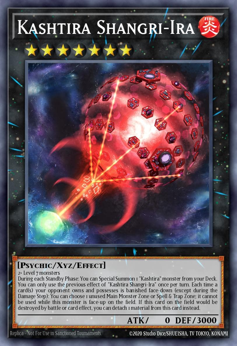 Kashtira Shangri-Ira 25th Anniversary Tin: Dueling Heroes Mega Pack card
