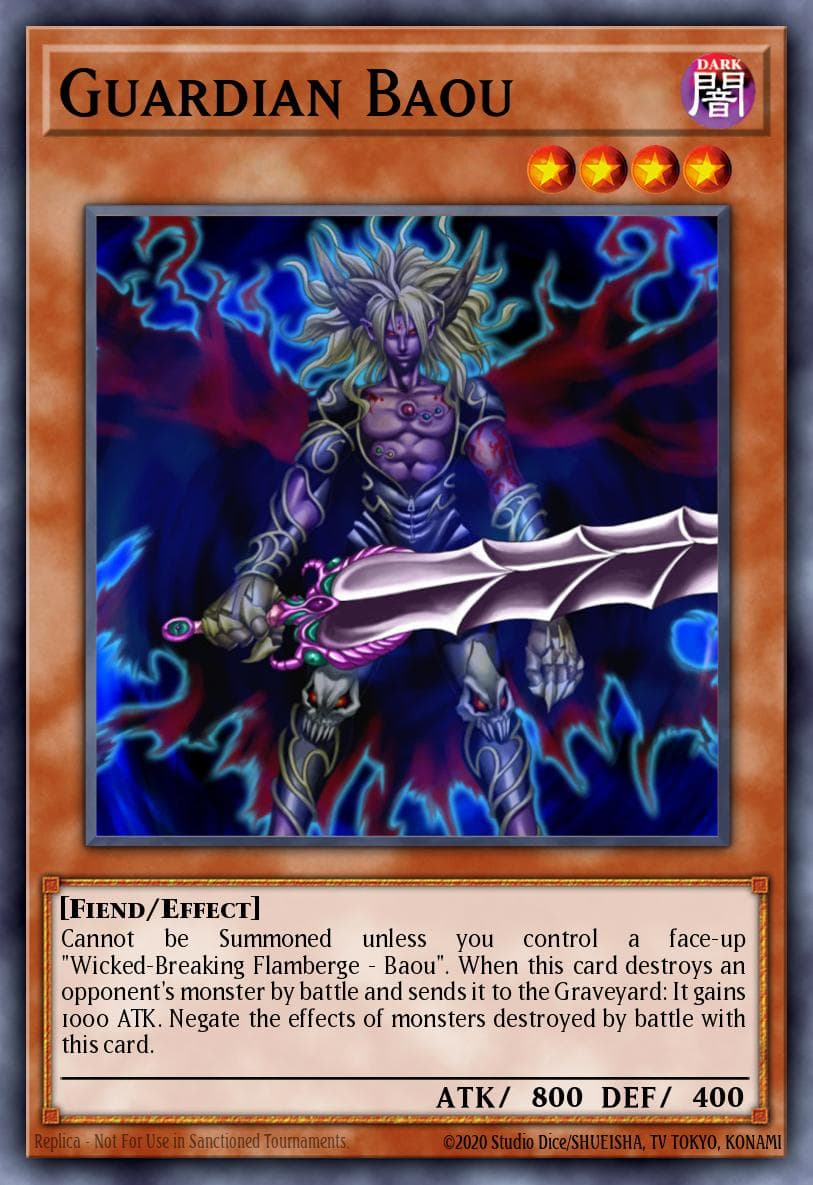 Guardian Baou Dark Revelation Volume 1 card