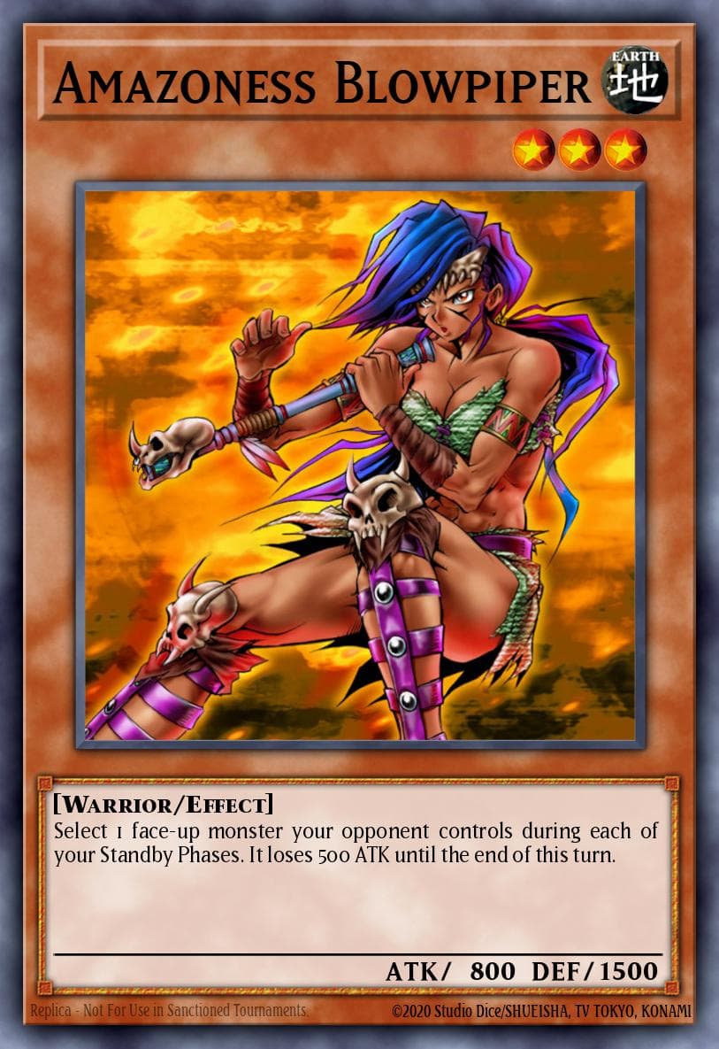 Amazoness Blowpiper Dark Revelation Volume 1 card