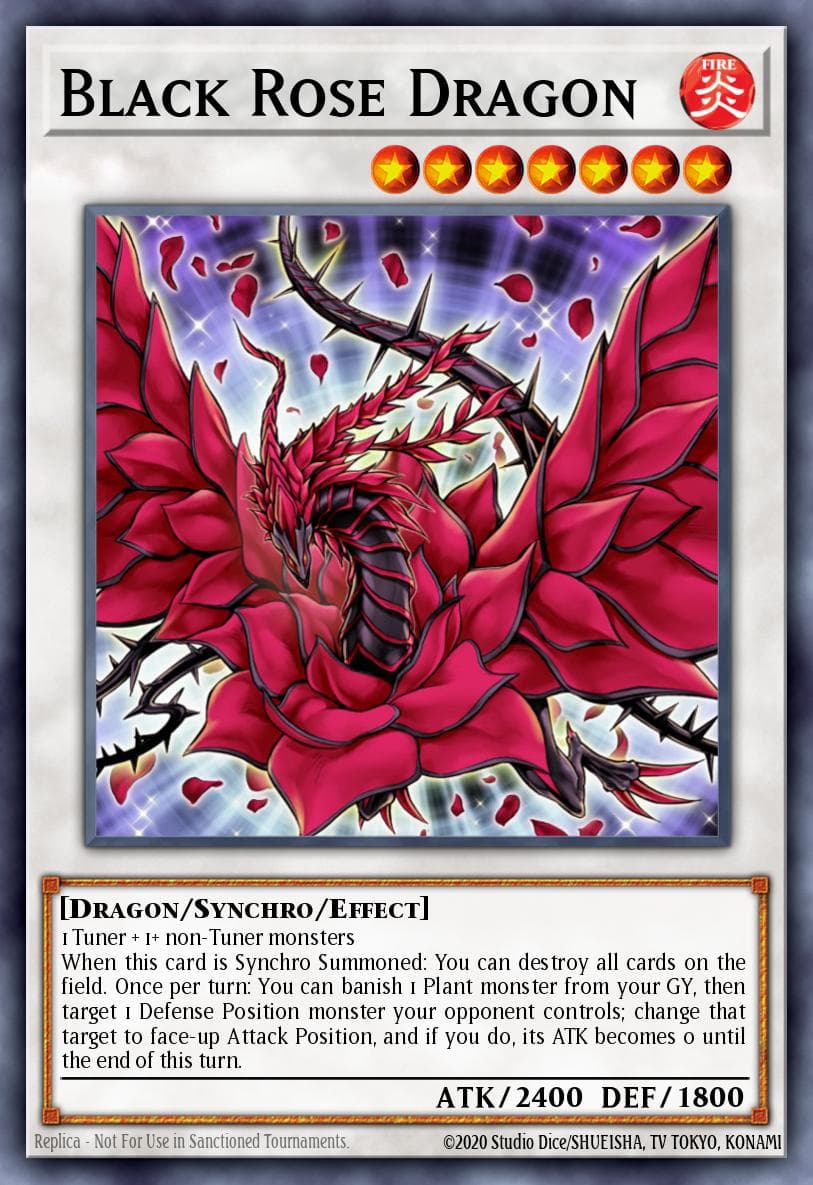 Black Rose Dragon Duel Devastator card