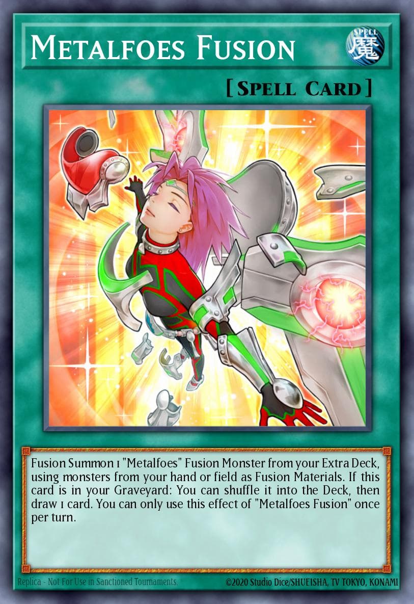 Metalfoes Fusion Ghosts From the Past card