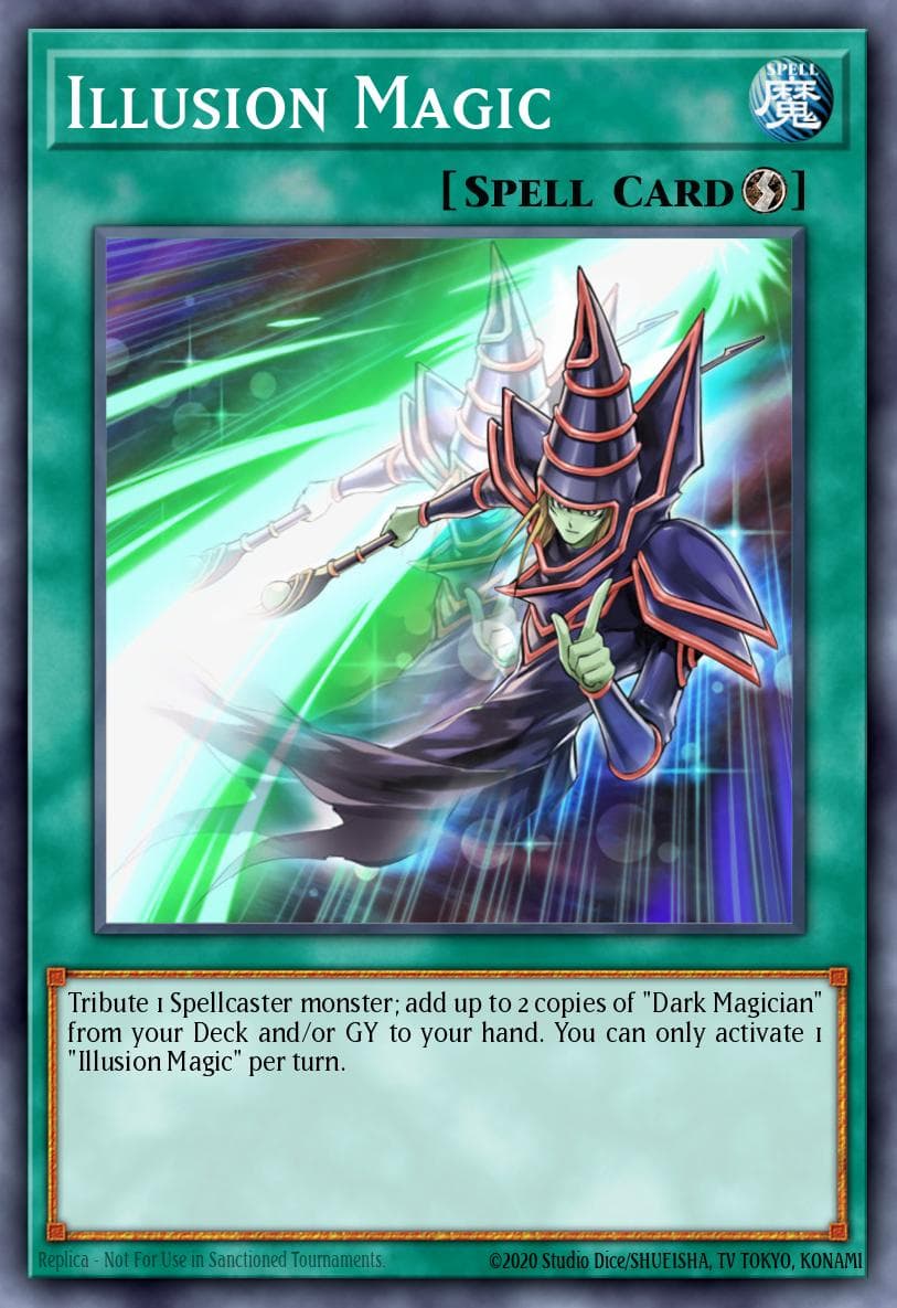 Illusion Magic Legendary Duelists: Magical Hero card