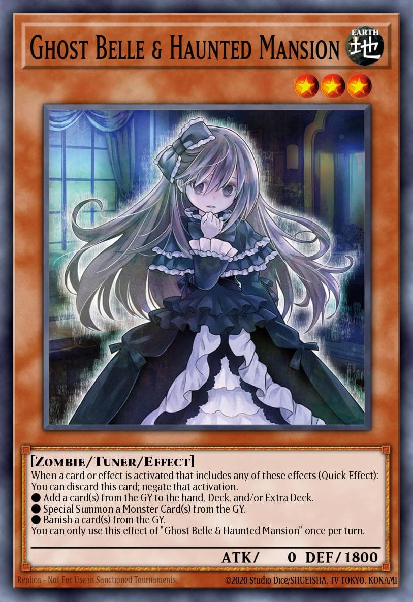 Ghost Belle & Haunted Mansion Duel Devastator card