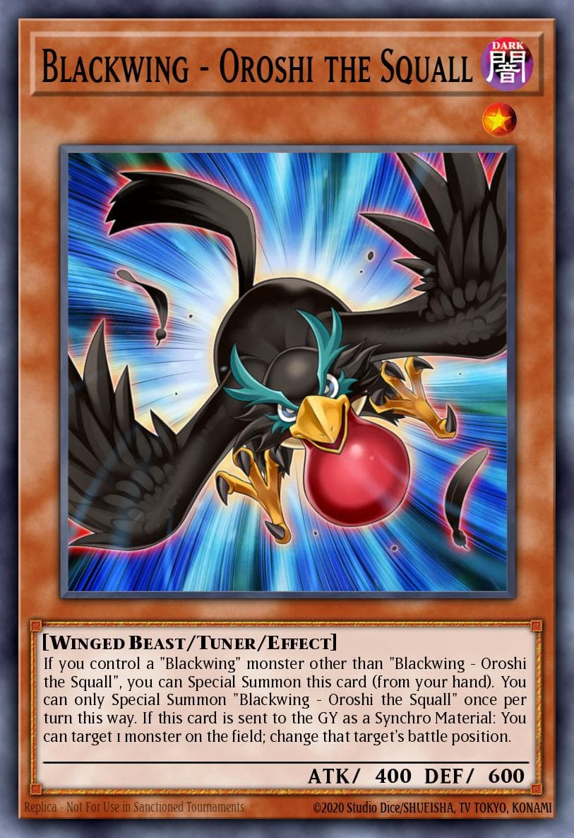 Blackwing - Oroshi the Squall Dragons of Legend: The Complete Series card