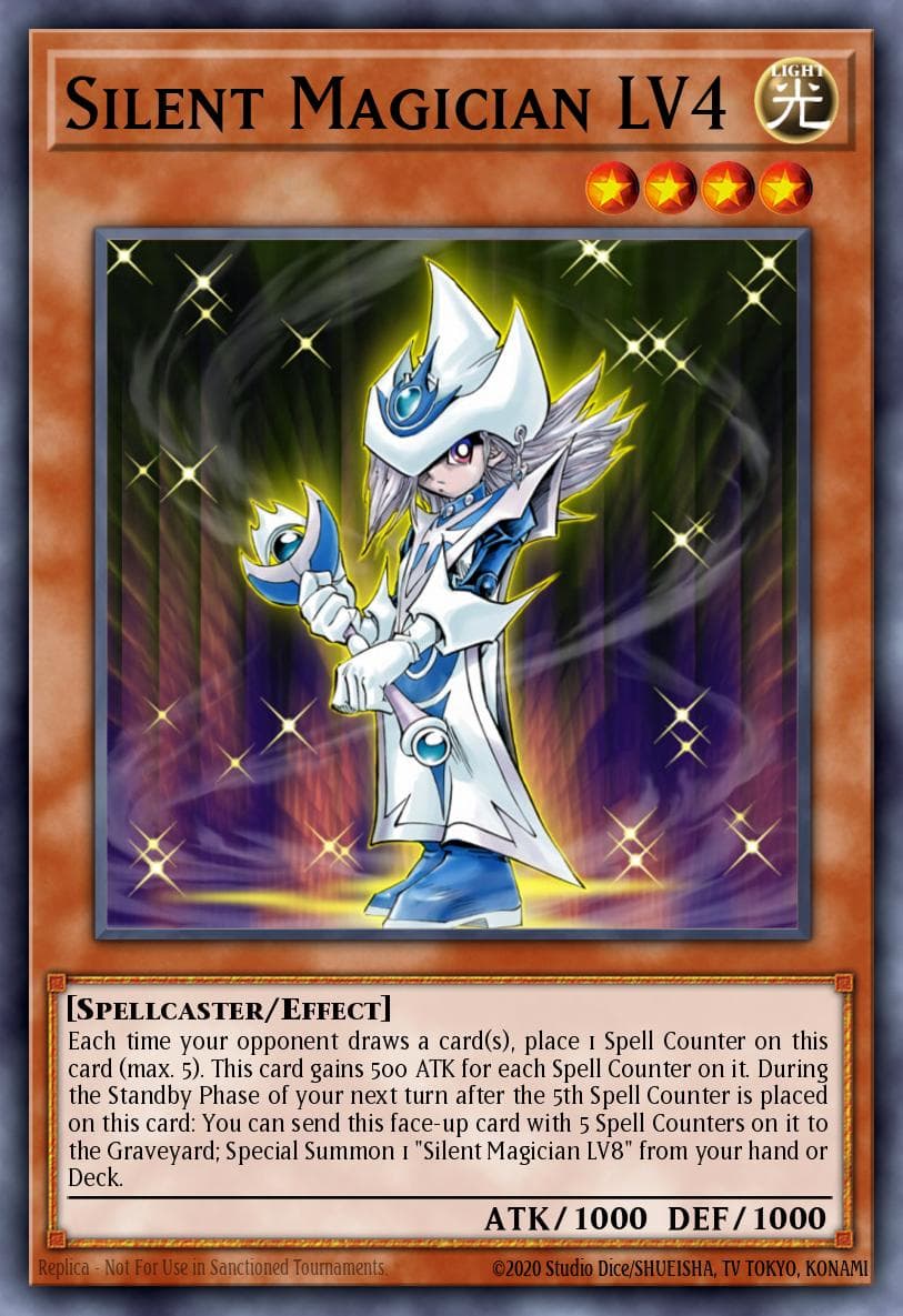 Silent Magician LV4 Legendary Decks II card