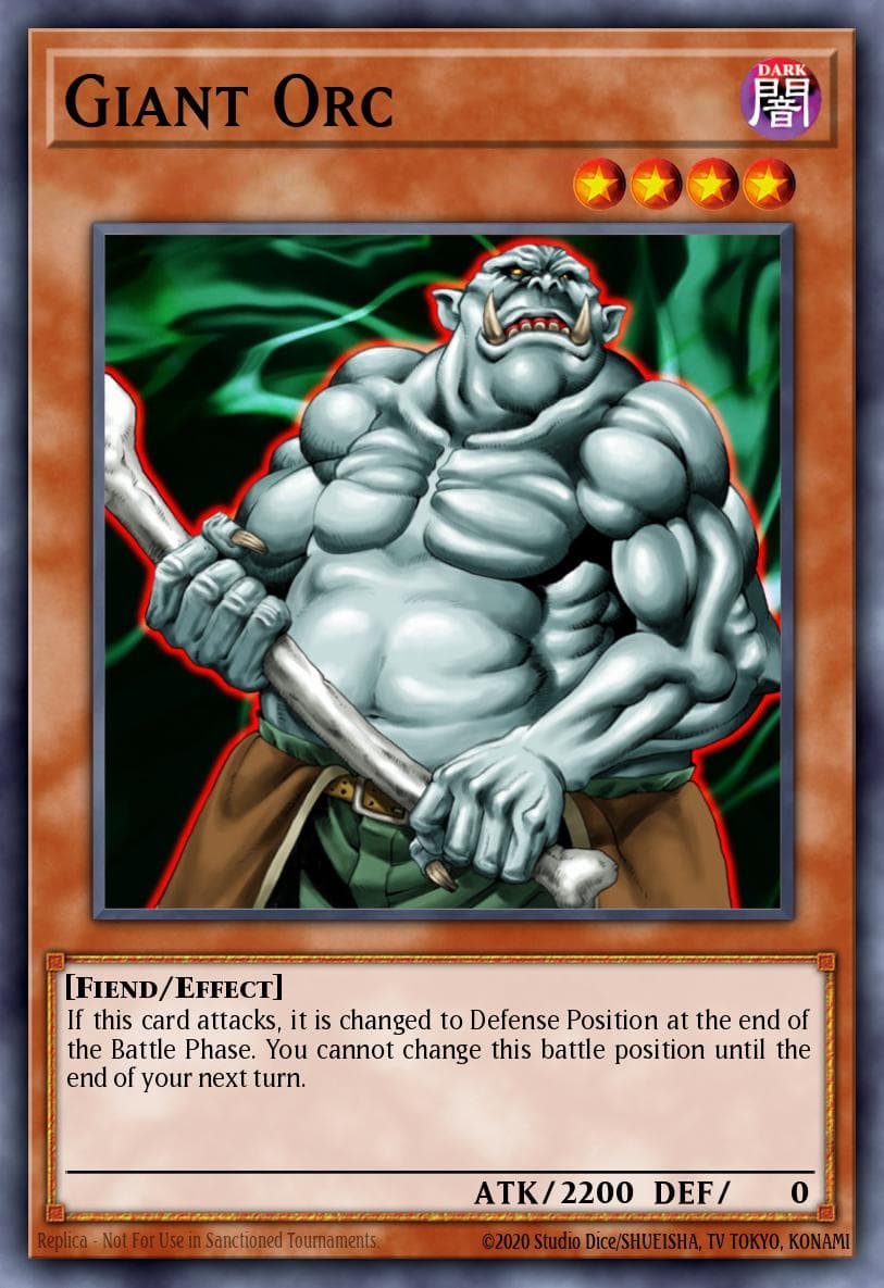 Giant Orc Dark Revelation Volume 1 card