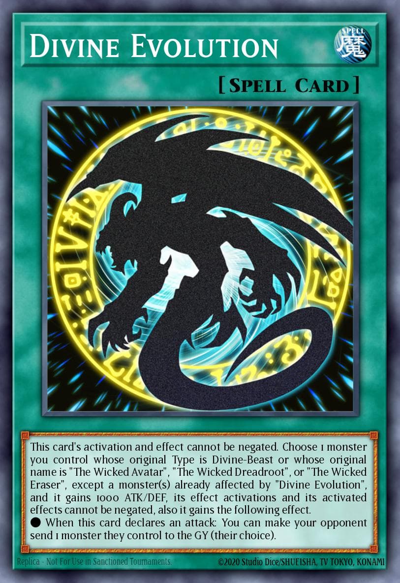 神之进化 游戏王 card