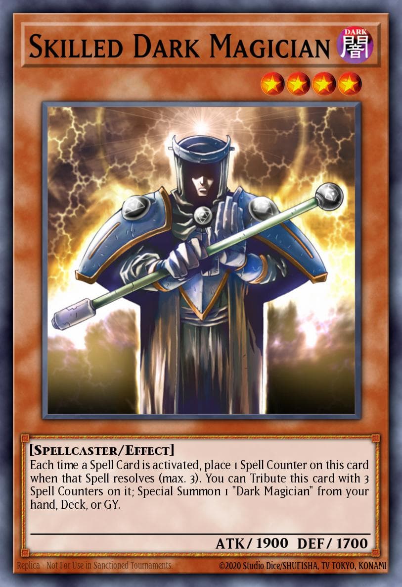 Skilled Dark Magician Structure Deck: Spellcaster's Judgment card