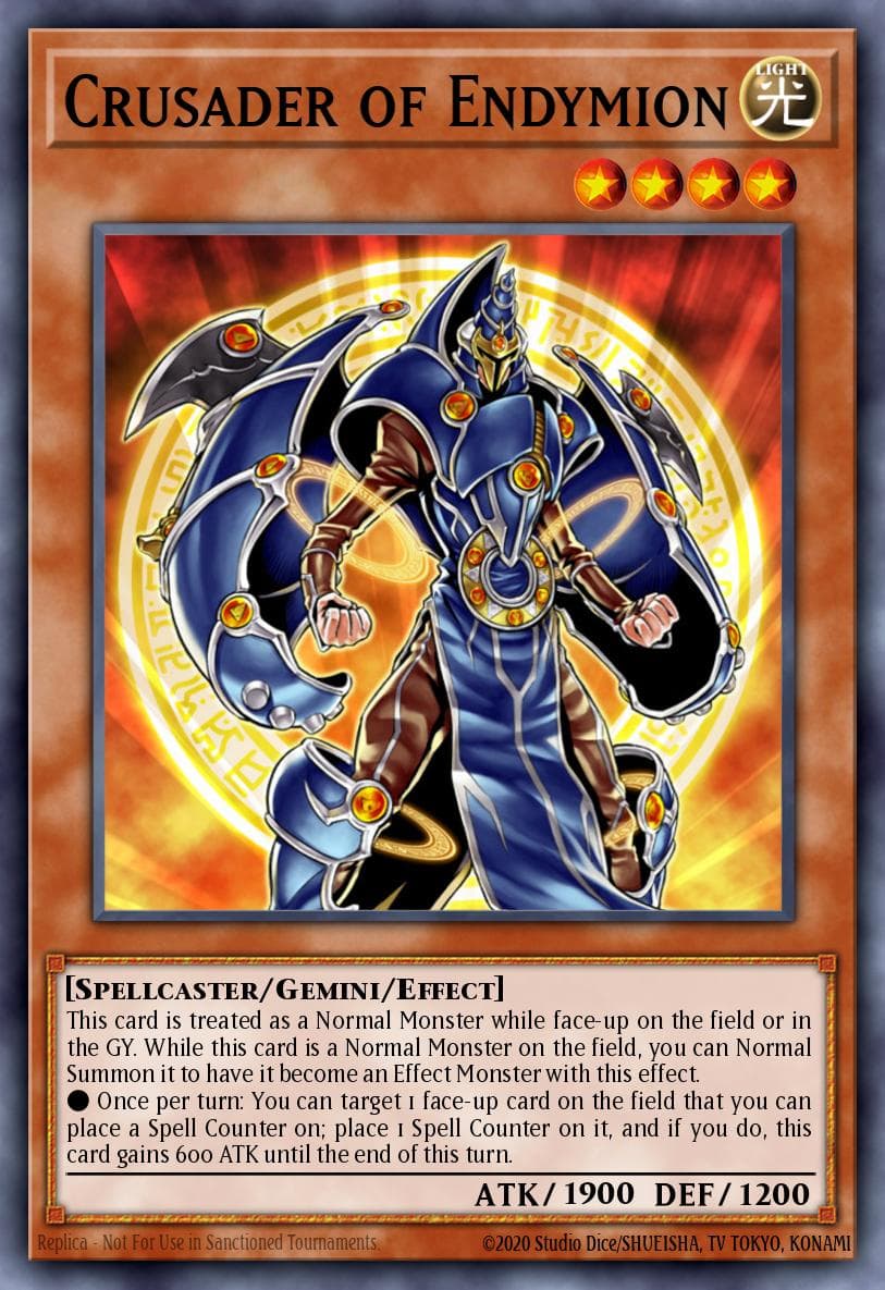 Crusader of Endymion Stardust Overdrive: Special Edition card