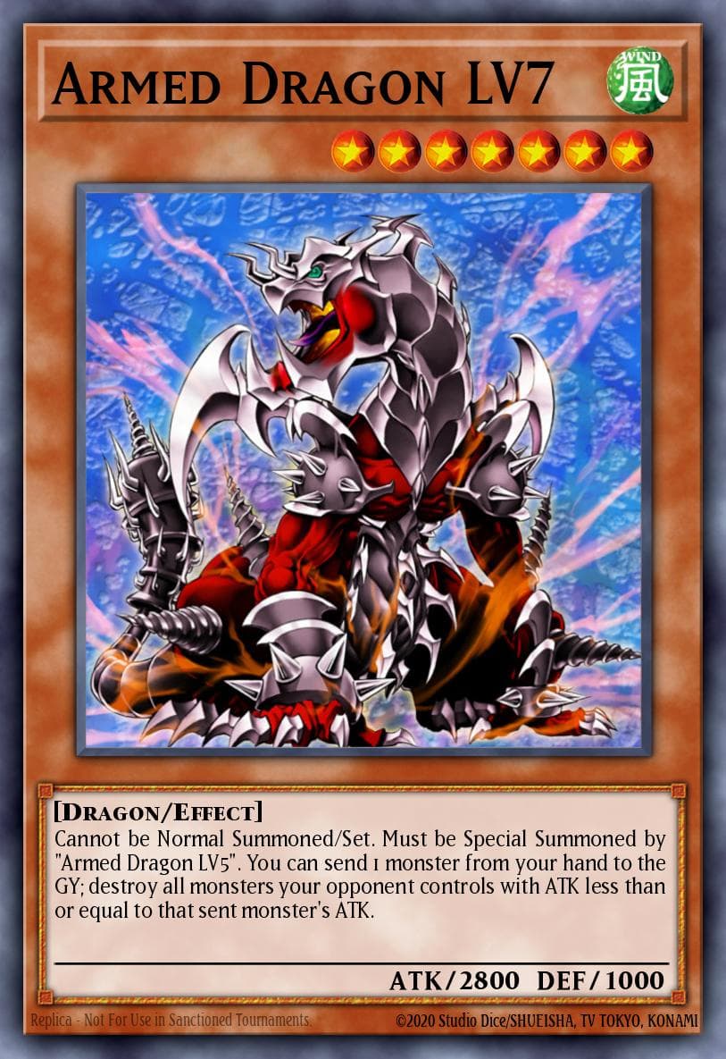 Armed Dragon LV7 Dark Revelation Volume 3 card