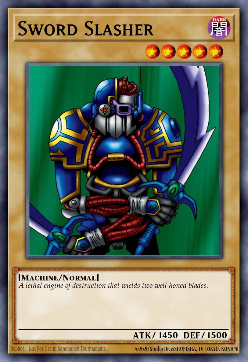 Sword Slasher 遊戲王 card