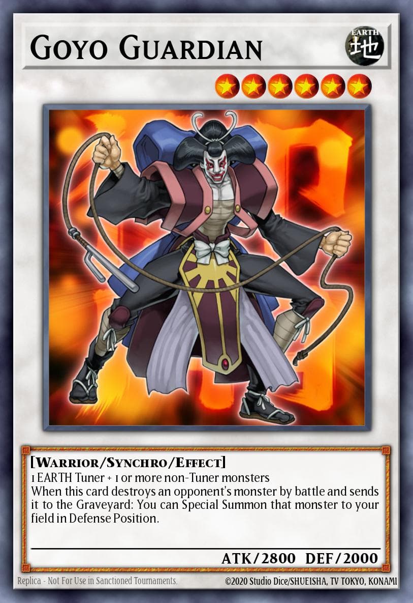 Goyo Guardian Collectible Tins Exclusive 2008 card
