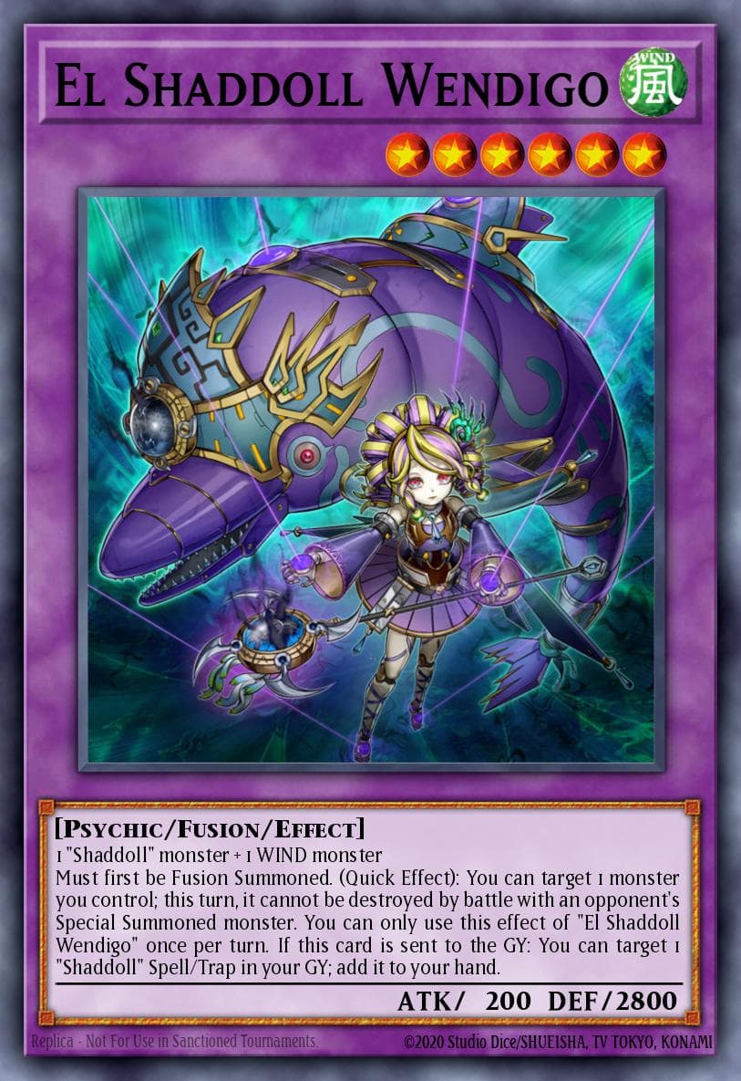 El Shaddoll Wendigo 2015 Mega-Tin Mega Pack card