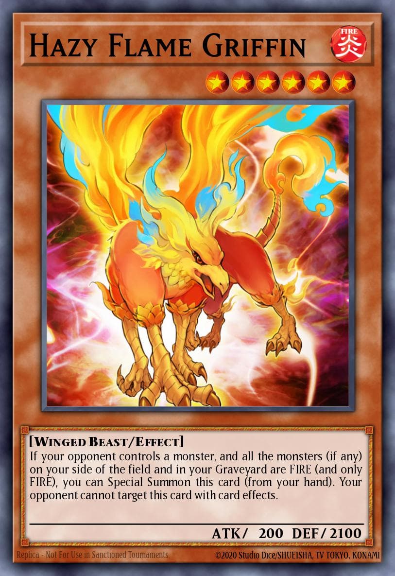 Hazy Flame Griffin Cosmo Blazer: Special Edition card