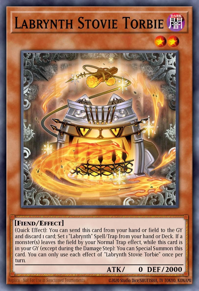 Labrynth Stovie Torbie Tactical Masters card