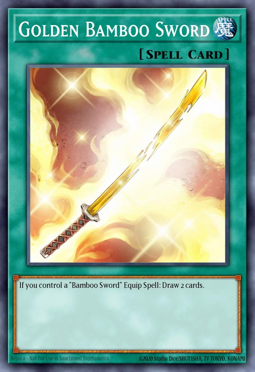 Golden Bamboo Sword Shadows in Valhalla card