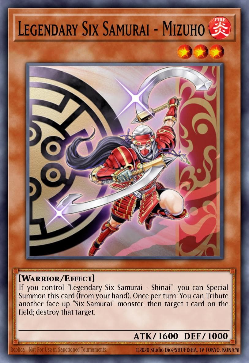 Legendary Six Samurai - Mizuho Storm of Ragnarok: Special Edition card